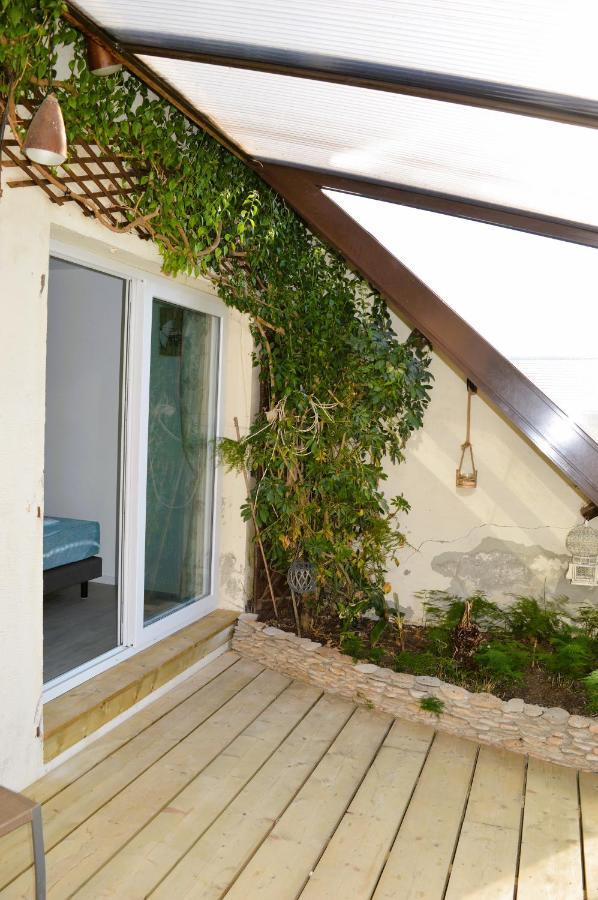 La Maison Penchee, Avec Jardin A 50M De La Plage Asnelles Exteriér fotografie