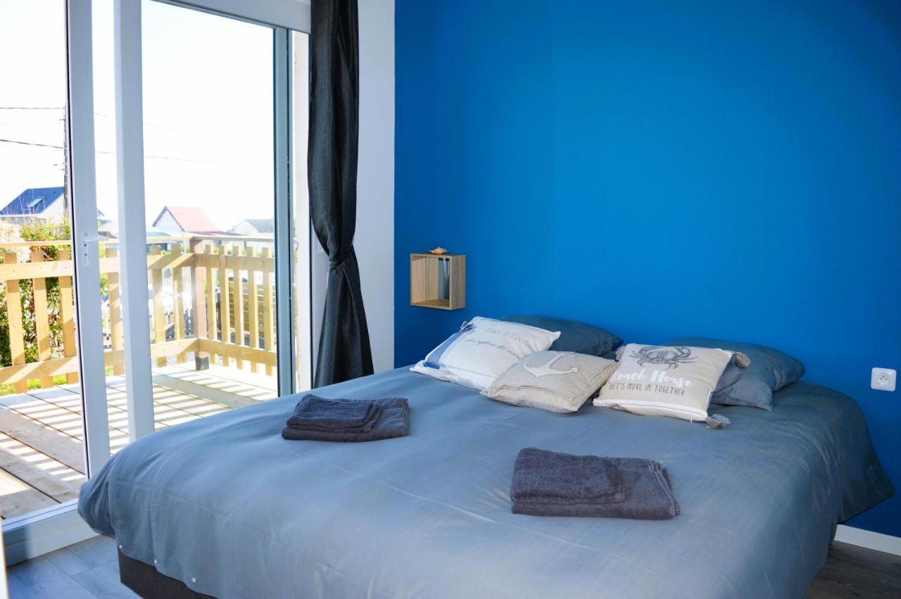 La Maison Penchee, Avec Jardin A 50M De La Plage Asnelles Exteriér fotografie