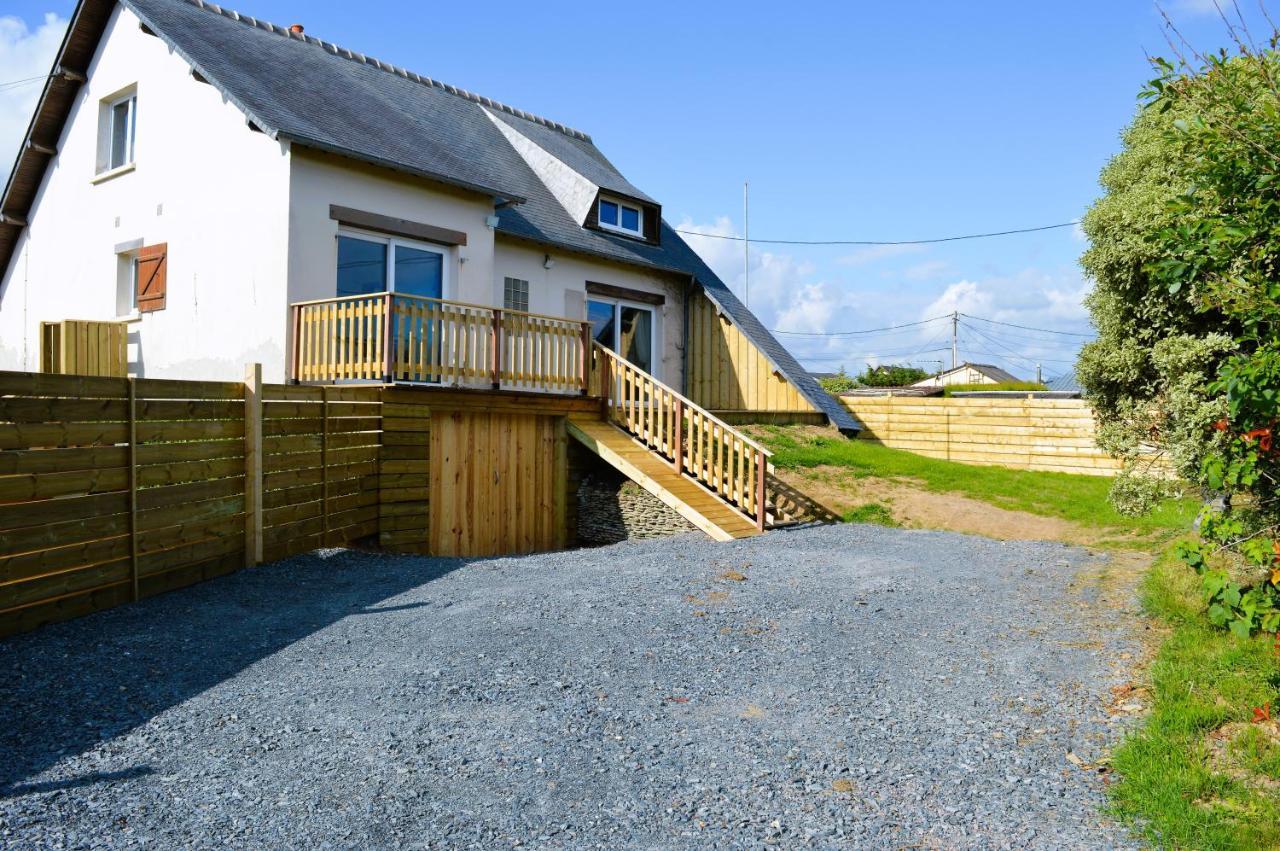 La Maison Penchee, Avec Jardin A 50M De La Plage Asnelles Exteriér fotografie