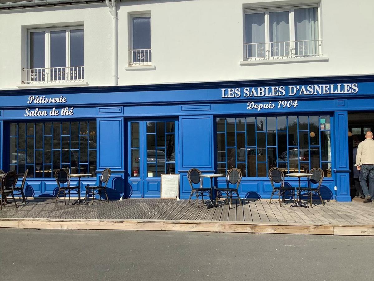 La Maison Penchee, Avec Jardin A 50M De La Plage Asnelles Exteriér fotografie